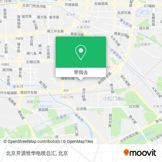 北京开源世华电喷总汇地图