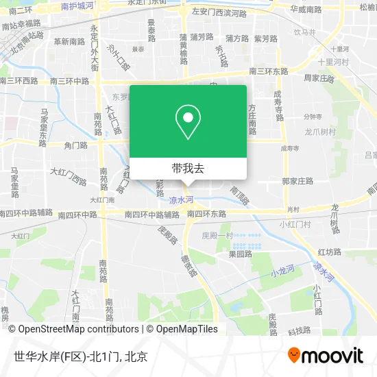 世华水岸(F区)-北1门地图