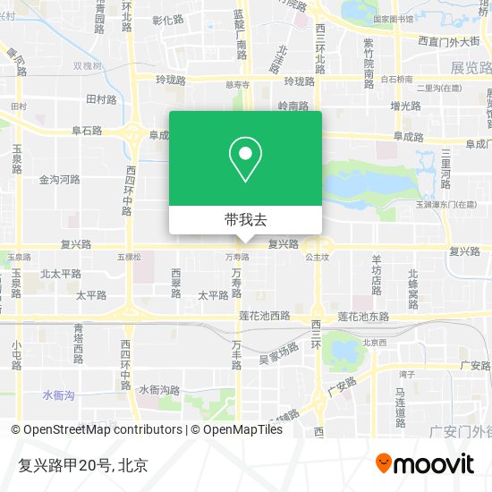 复兴路甲20号地图