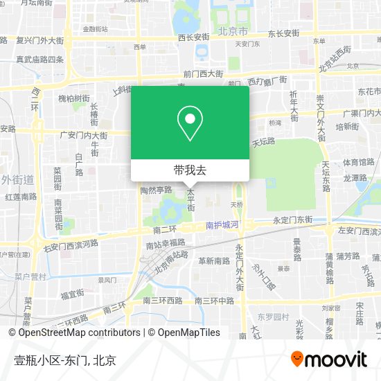 壹瓶小区-东门地图