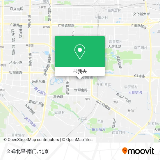 金蝉北里-南门地图