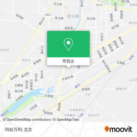 同创万利地图