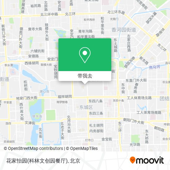 花家怡园(科林文创园餐厅)地图