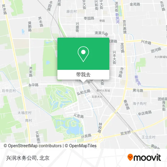 兴润水务公司地图