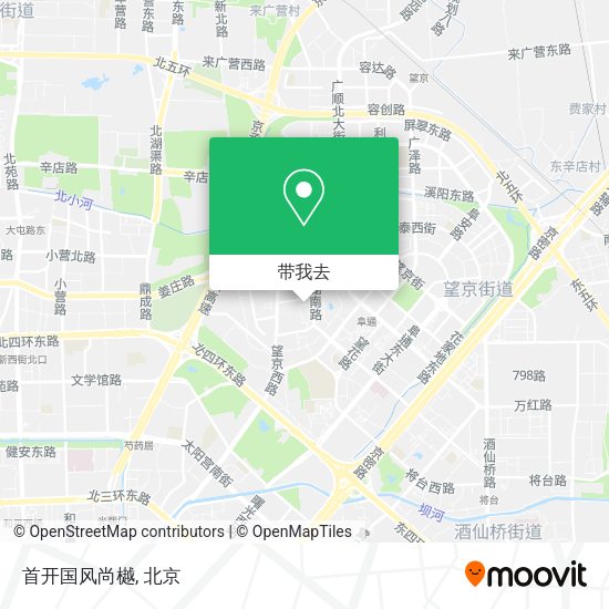 首开国风尚樾地图