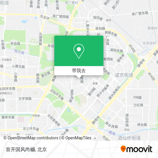首开国风尚樾地图