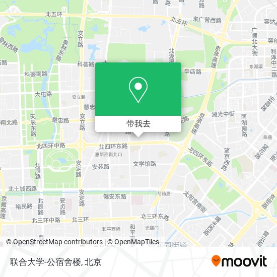 联合大学-公宿舍楼地图