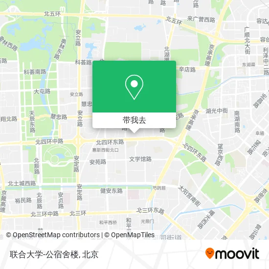 联合大学-公宿舍楼地图
