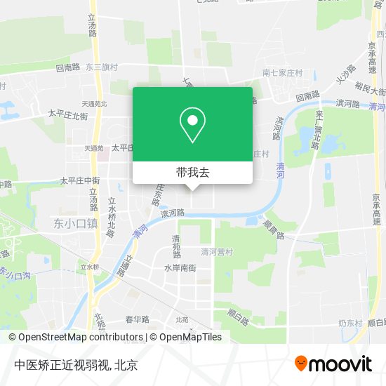 中医矫正近视弱视地图