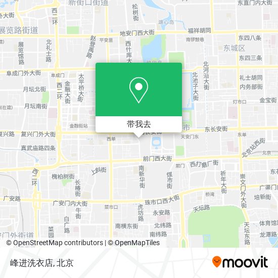 峰进洗衣店地图