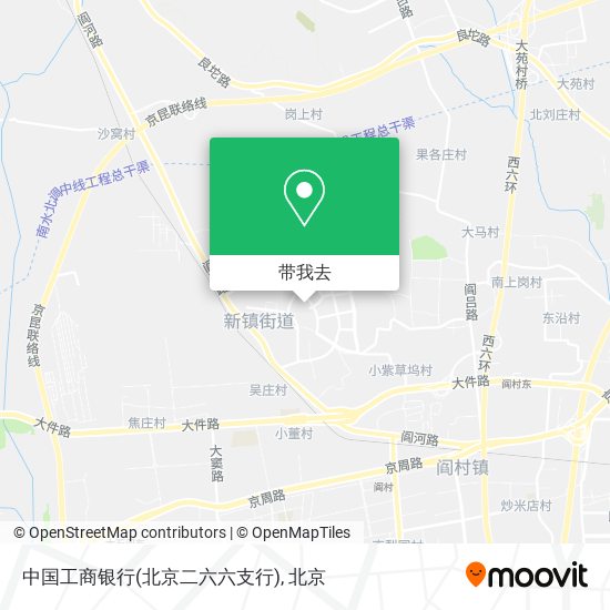 中国工商银行(北京二六六支行)地图