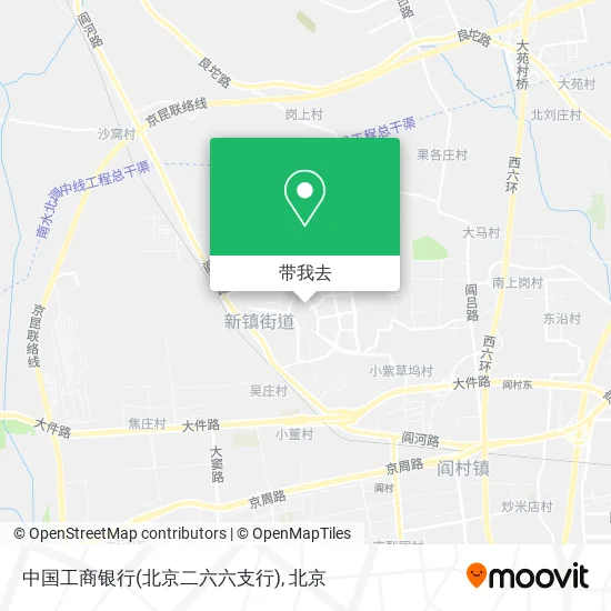 中国工商银行(北京二六六支行)地图