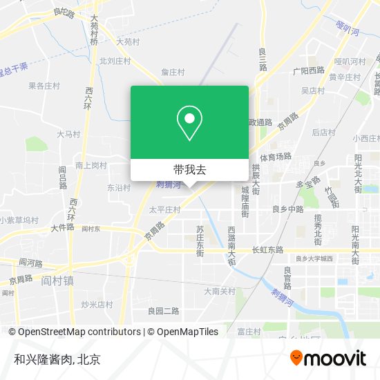 和兴隆酱肉地图