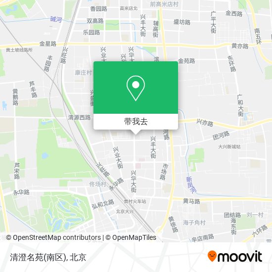 清澄名苑(南区)地图