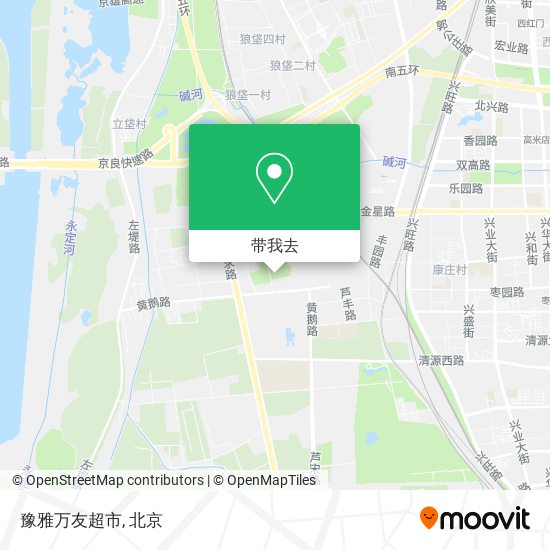 豫雅万友超市地图