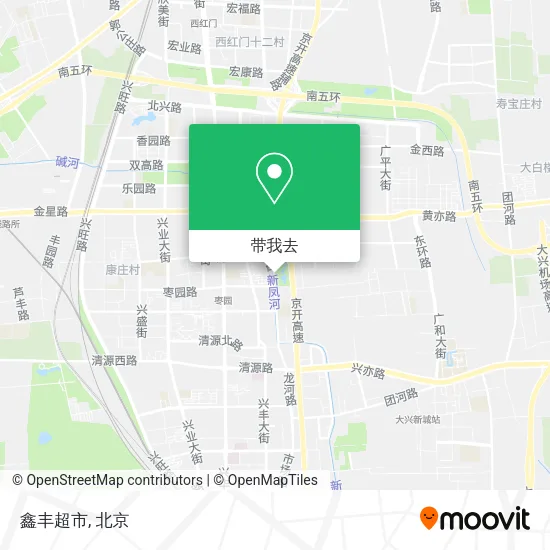 鑫丰超市地图