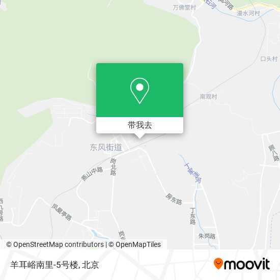 羊耳峪南里-5号楼地图