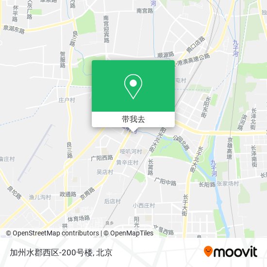 加州水郡西区-200号楼地图