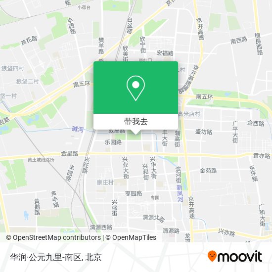 华润·公元九里-南区地图
