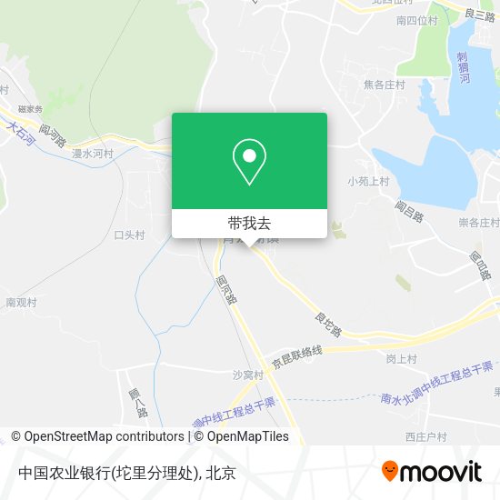 中国农业银行(坨里分理处)地图