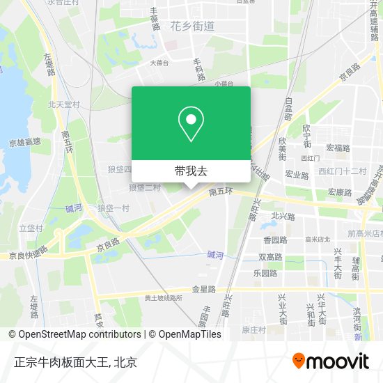 正宗牛肉板面大王地图