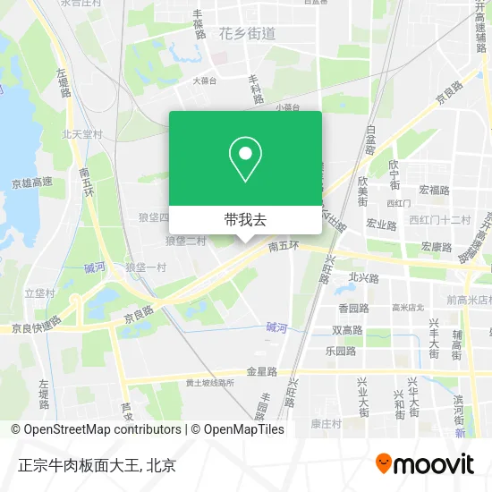 正宗牛肉板面大王地图