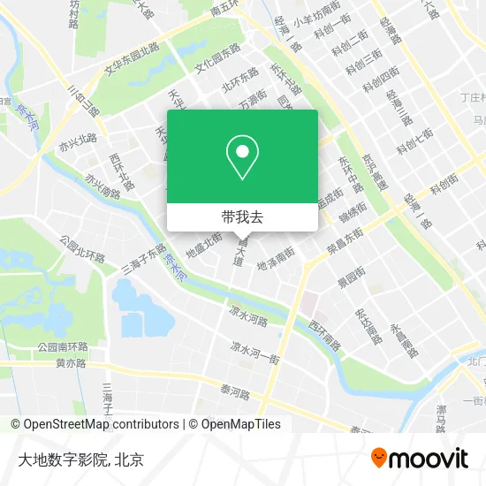 大地数字影院地图