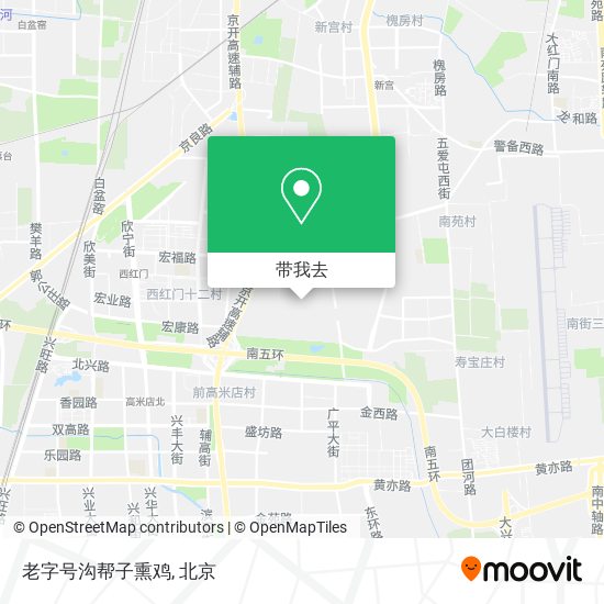 老字号沟帮子熏鸡地图