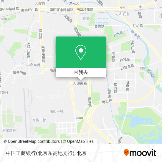 中国工商银行(北京东高地支行)地图