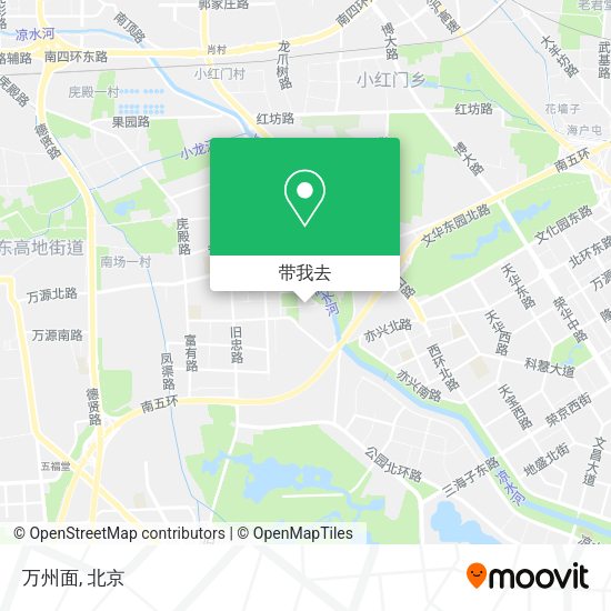 万州面地图