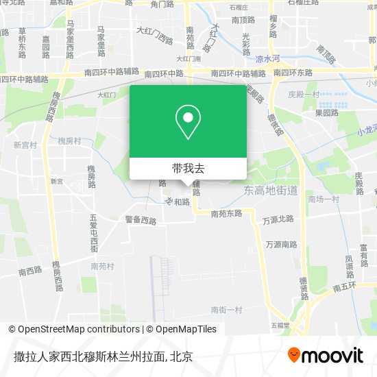 撒拉人家西北穆斯林兰州拉面地图