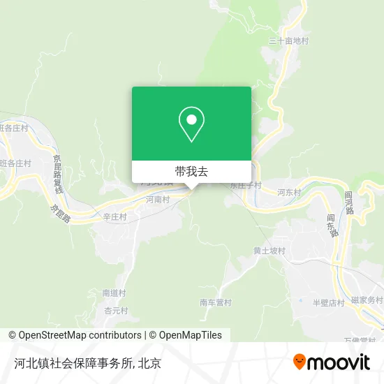 河北镇社会保障事务所地图
