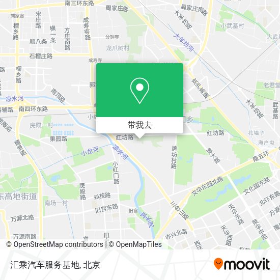 汇乘汽车服务基地地图