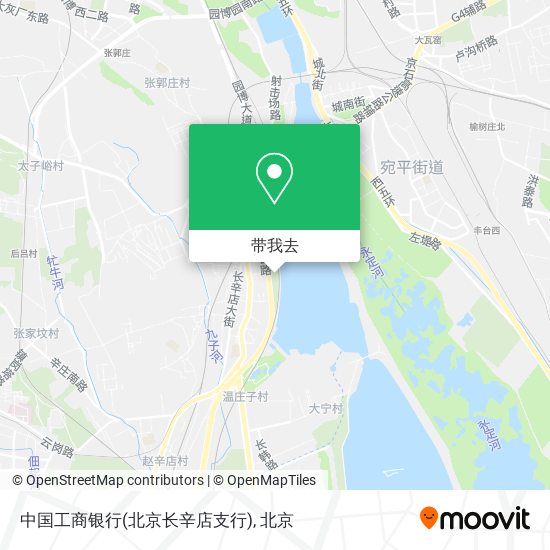 中国工商银行(北京长辛店支行)地图