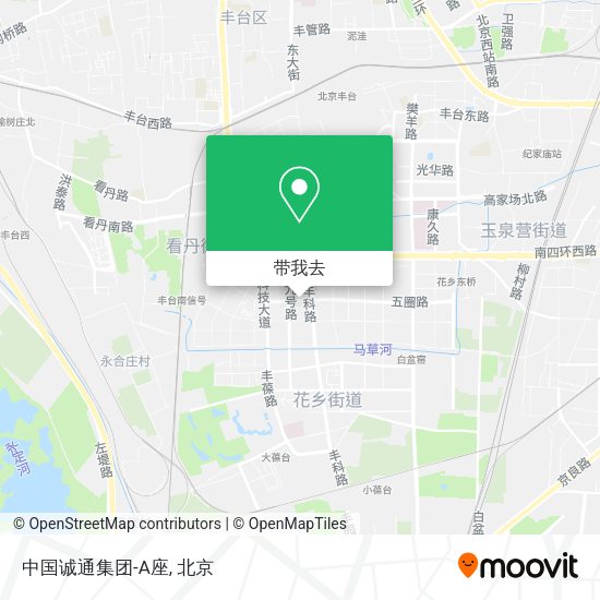中国诚通集团-A座地图