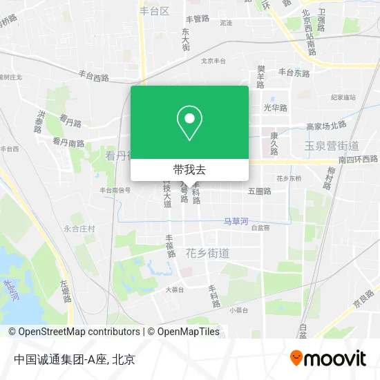 中国诚通集团-A座地图
