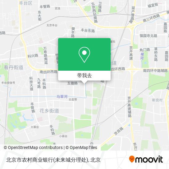 北京市农村商业银行(未来城分理处)地图