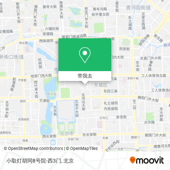小取灯胡同8号院-西3门地图