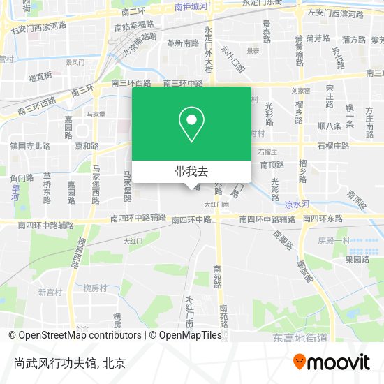 尚武风行功夫馆地图