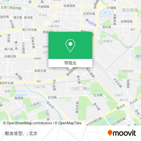 酷发造型。地图