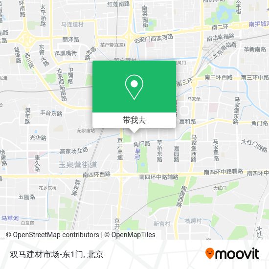 双马建材市场-东1门地图
