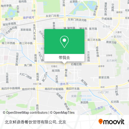 北京鲜鼎香餐饮管理有限公司地图
