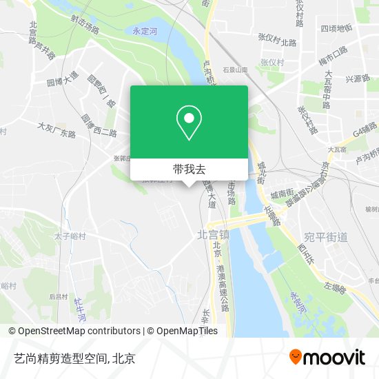 艺尚精剪造型空间地图