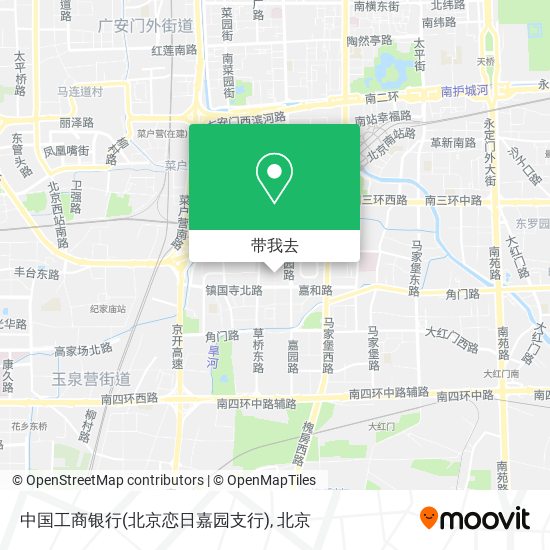 中国工商银行(北京恋日嘉园支行)地图