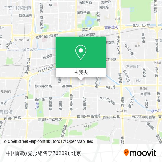 中国邮政(党报销售亭73289)地图