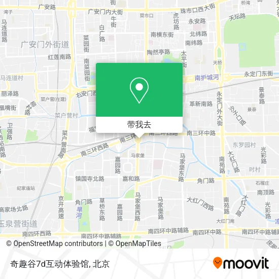 奇趣谷7d互动体验馆地图