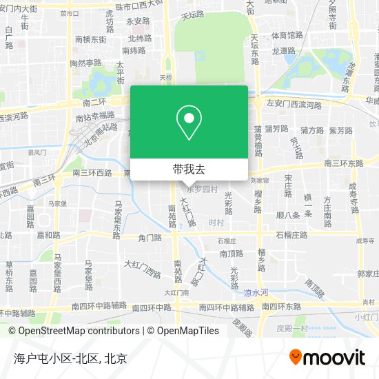 海户屯小区-北区地图