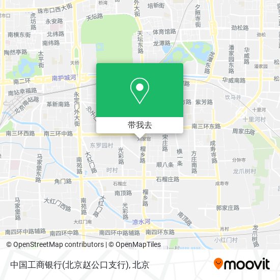 中国工商银行(北京赵公口支行)地图
