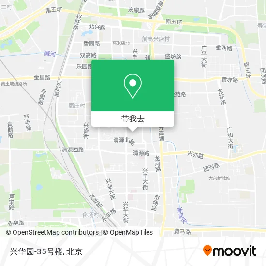 兴华园-35号楼地图