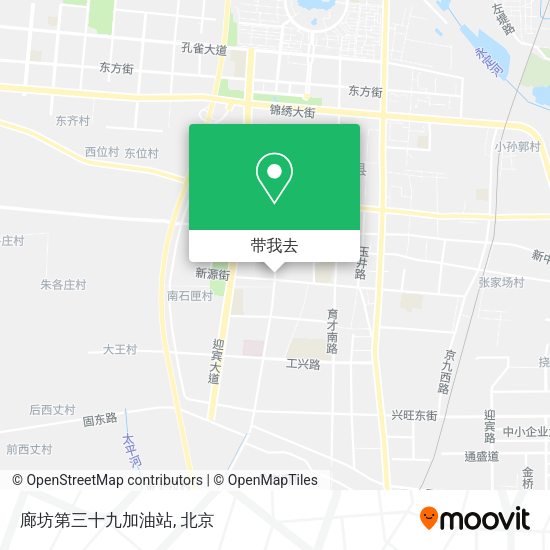 廊坊第三十九加油站地图